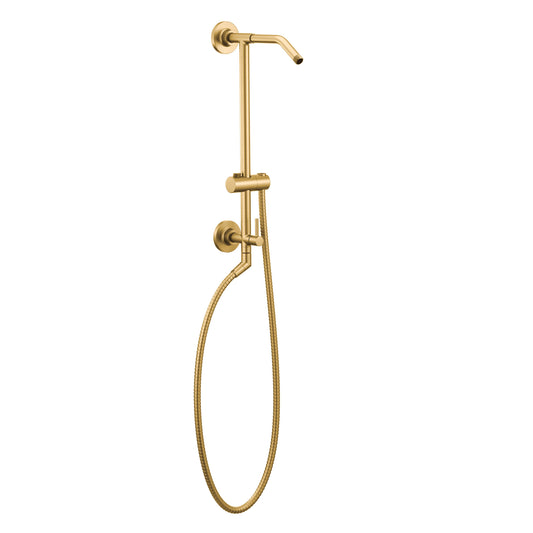 Moen ANNEX™ Brushed Gold retrofit shower rail