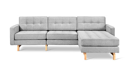 Gus* Modern JANE 2 Bayview Silver bi-sectional with Natural Ash base