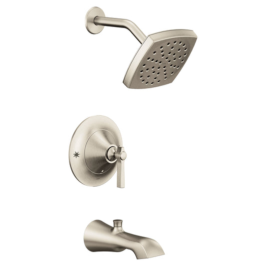 Moen TS2913BN | brushed nickel Flara Posi-Temp tub & shower faucet