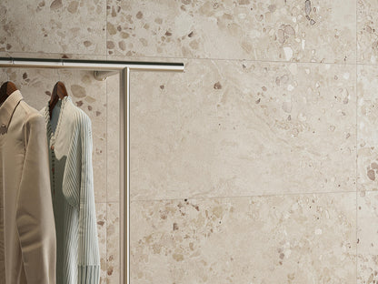 I COCCI SICILIANI Bianco 24 x 24 stone effect matte wall / floor tile