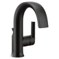 Moen DOUX™ Matte Black single handle vanity faucet