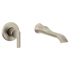 Moen DOUX™ Brushed Nickel wallmount tub filler