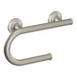MOEN® Brushed Nickel grab bar with paper holder