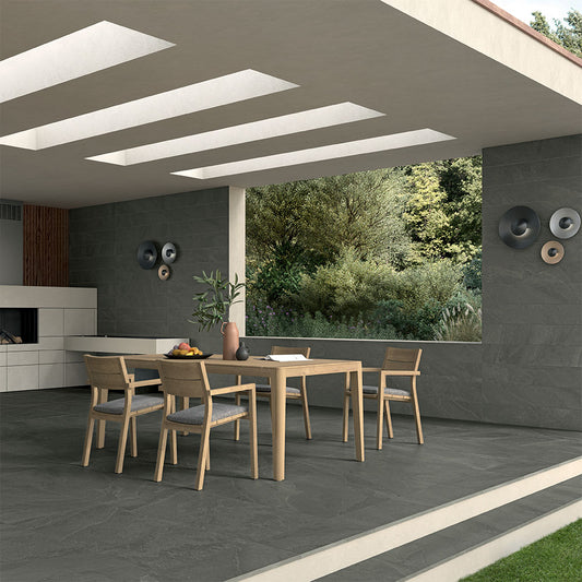 NUANCES Sage 24 x 24 stone effect natural finish wall / floor tile