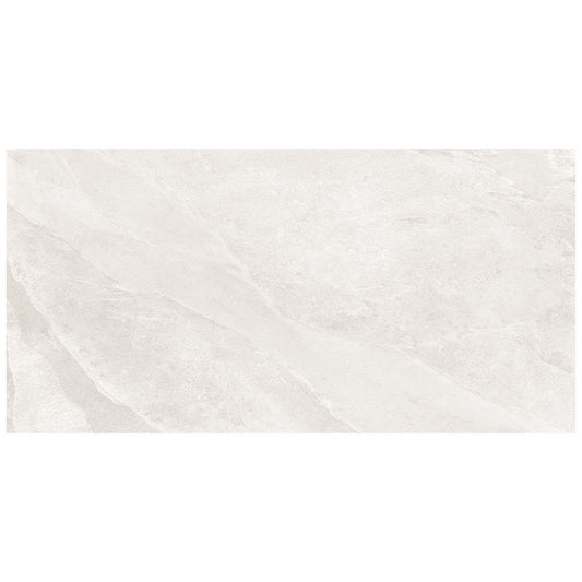 NUANCES White 24 x 48 natural porcelain wall / floor tile