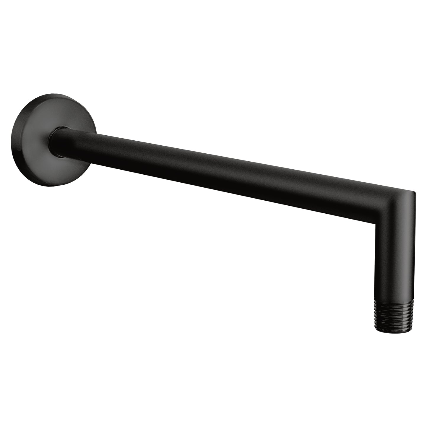 MOEN® Matte Black 14-inch shower arm & flange