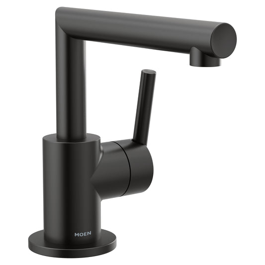 Moen ARRIS® Matte Black single handle vanity faucet