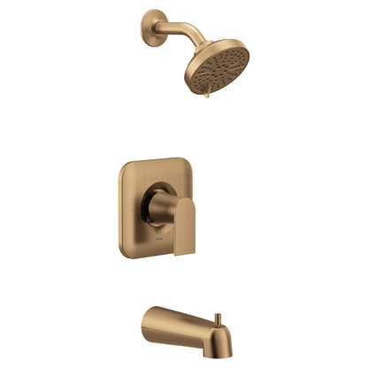 Moen GENTA™ LX Bronzed Gold POSI-TEMP® tub & shower faucet