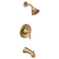 Moen GLYDE™ Bronzed Gold POSI-TEMP® tub & shower faucet