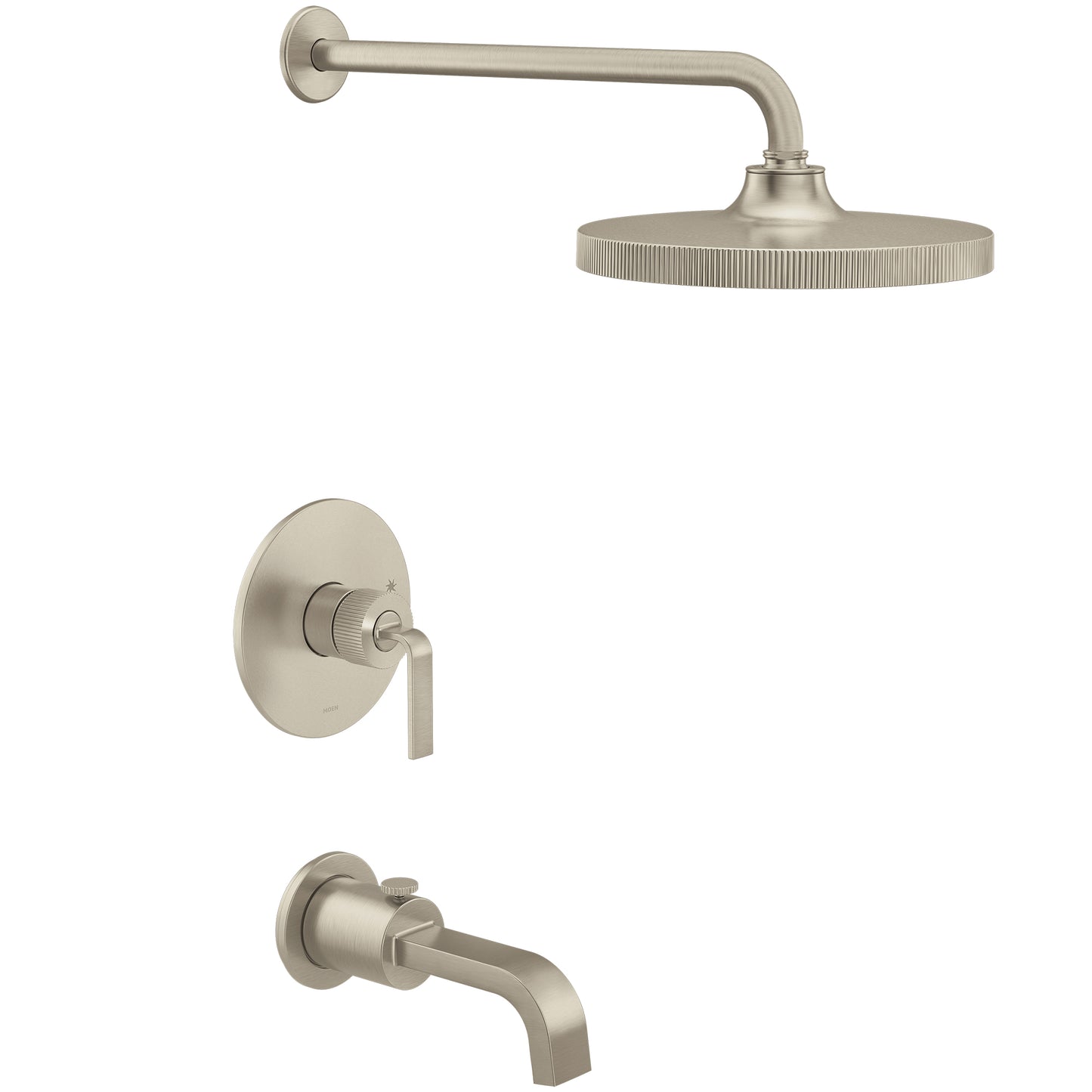 Moen CAMBIUM™ Brushed Nickel POSI-TEMP® tub & shower faucet