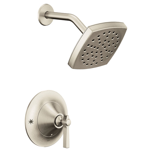 Moen FLARA™ Brushed Nickel POSI-TEMP® shower faucet
