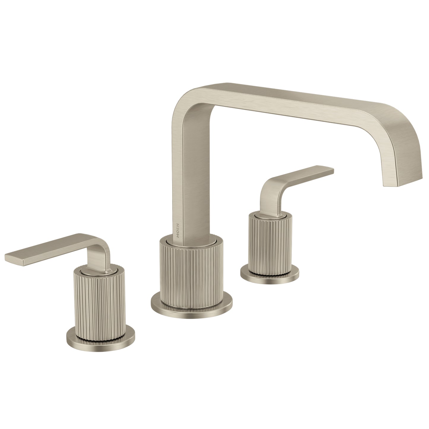 Moen CAMBIUM™ Brushed Nickel deck mount tub filler