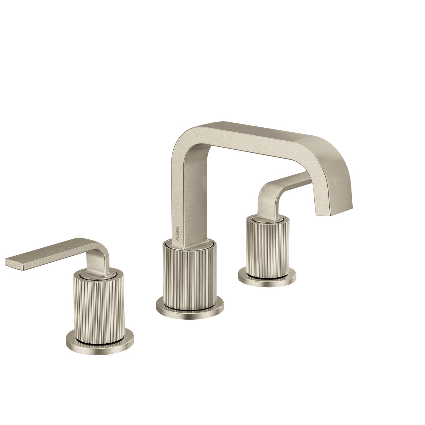 Moen CAMBIUM™ Brushed Nickel widespread vanity faucet