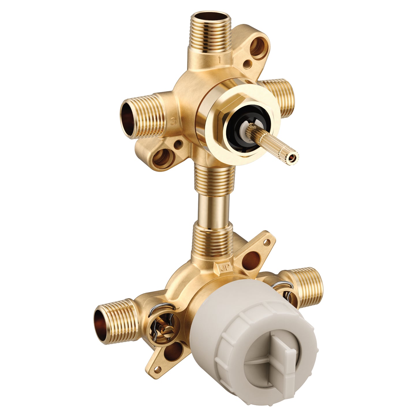 Moen M-CORE™ valve with integrated transfer