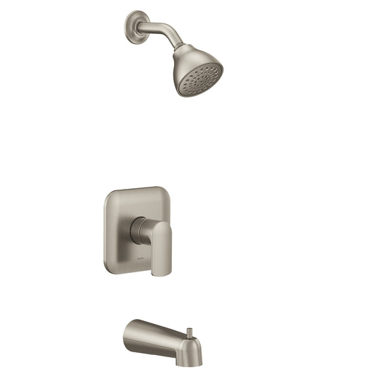 Moen RIZON® Brushed Nickel M-CORE™ 2-Series tub & shower faucet
