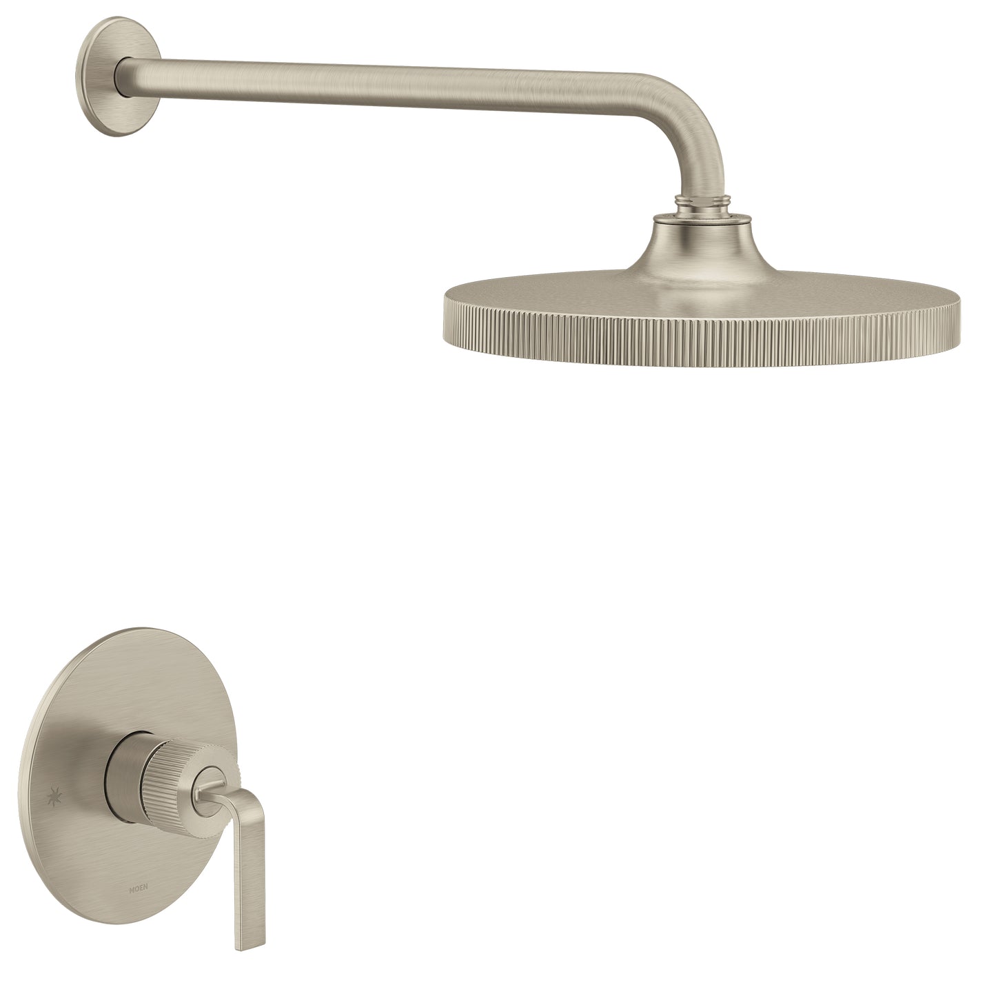 Moen CAMBIUM™ Brushed Nickel M-CORE™ 3-Series shower faucet