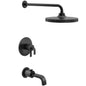 Moen CAMBIUM™ Matte Black M-CORE™ 4-Series tub & shower faucet