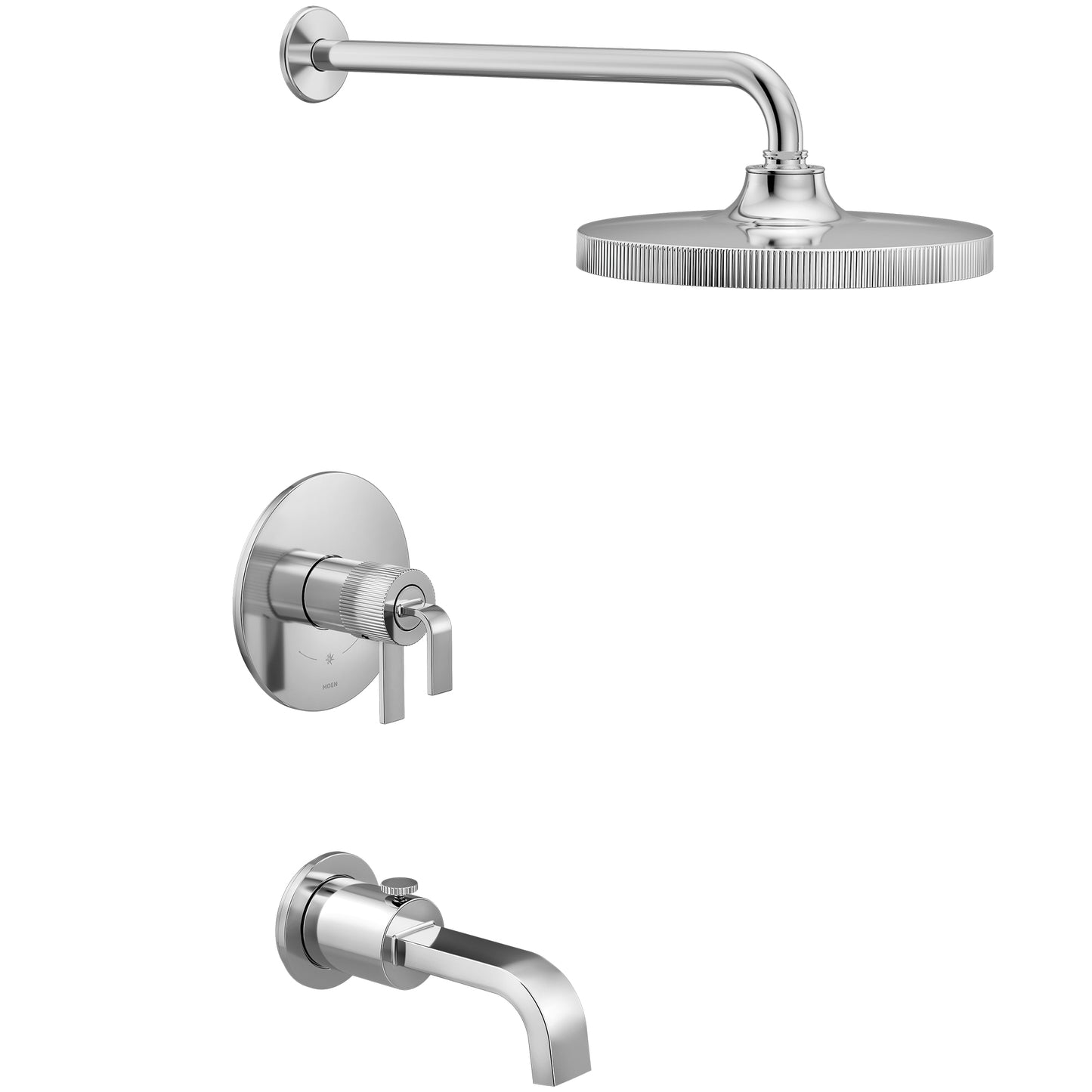Moen CAMBIUM™ Chrome M-CORE™ 4-Series tub & shower faucet