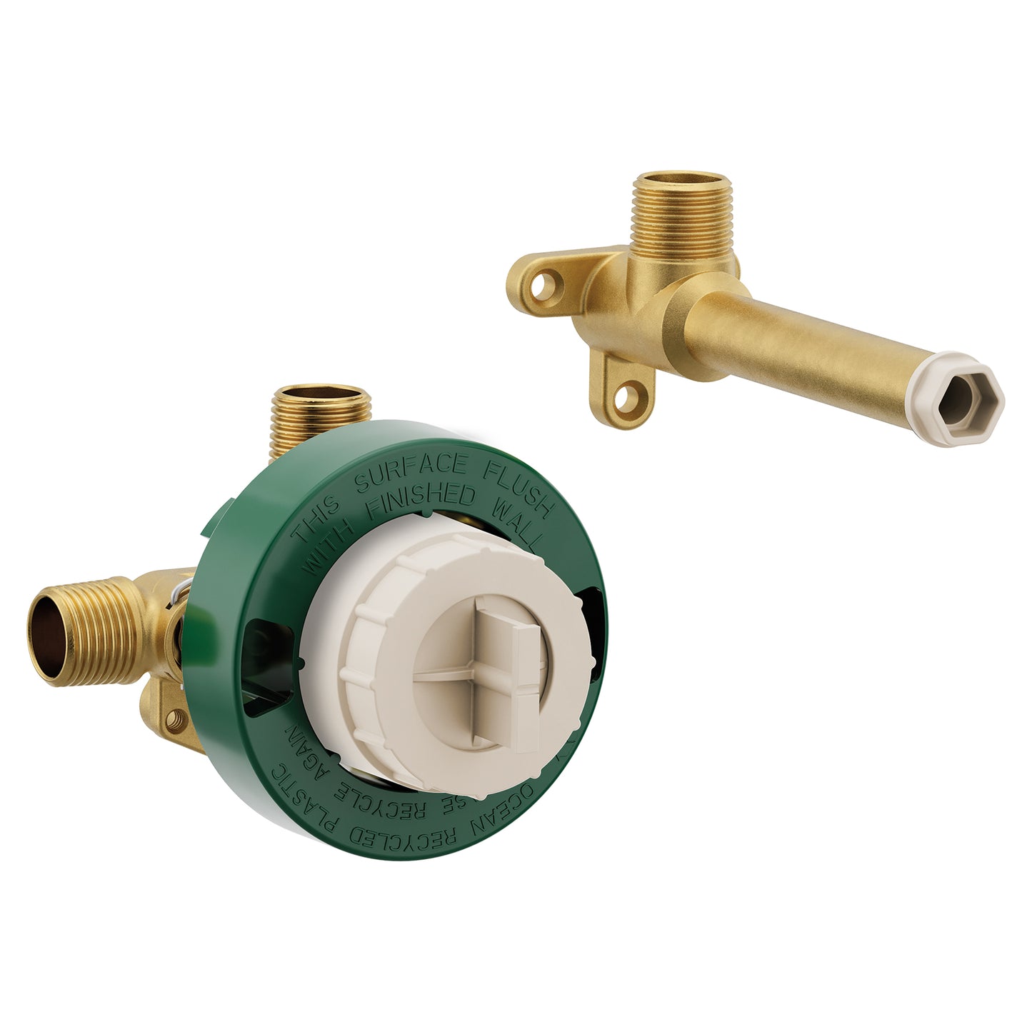 MOEN® single handle wallmount tub filler valve kit